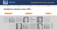 Desktop Screenshot of healthcareperformance.com