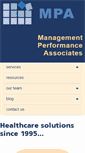 Mobile Screenshot of healthcareperformance.com